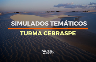 SIMULADOS TEMÁTICOS CESPE/CEBRASPE SIMULADOS TEMÁTICOS CESPE/CEBRASPE